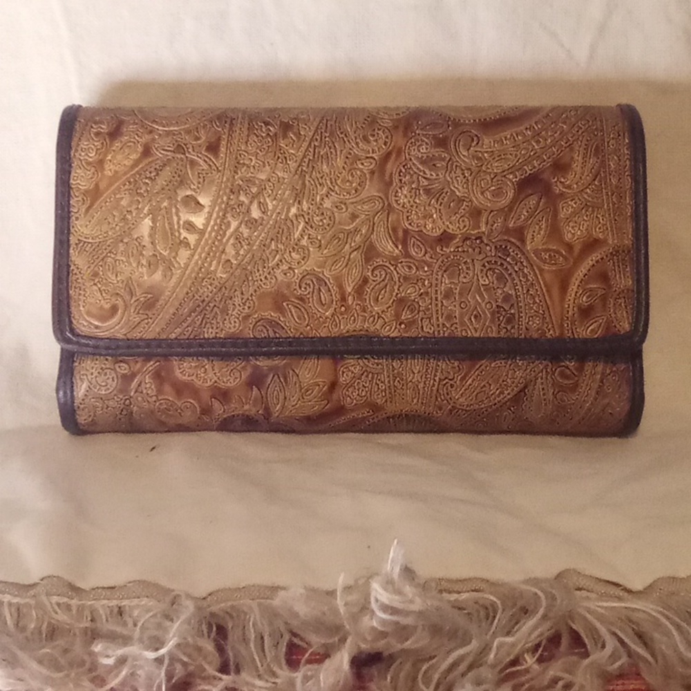 Relic Brown Paisley Wallet